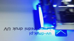 Druk UV na banerze, siatka mesh